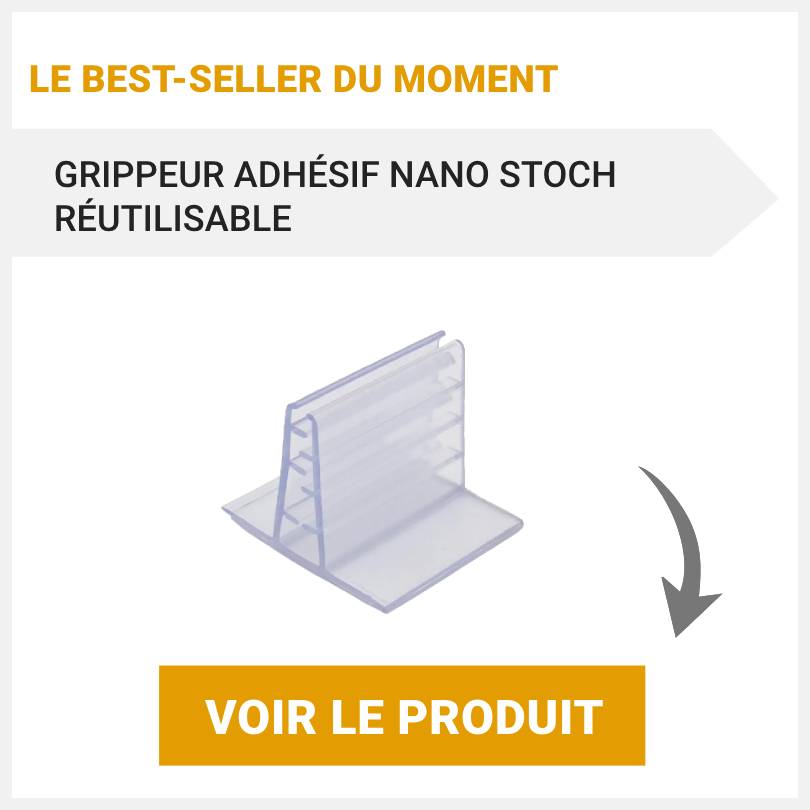 grippeur nano adhésif pour affiche